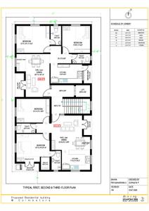 Floor Plan Image of 1098 Sq.ft 2 BHK Apartment / Flat for sale in Kuppepalayam Coimbatore for Rs. 9700000