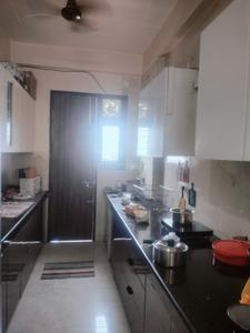 Kitchen Image of 550 Sq.ft 1 BHK Builder Floor for rent in Sector 15 Gurgaon for Rs. 20000