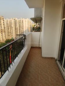 Balcony Image of 1400 Sq.ft 3 BHK Apartment / Flat for rent in LR Bluemoon Homes, Raj Nagar Extension Ghaziabad for Rs. 23000
