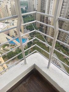 Balcony Image of 1650 Sq.ft 3 BHK Apartment / Flat for rent in The 3C Lotus Boulevard, Sector 100 Noida for Rs. 50000