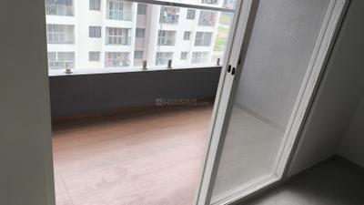 Balcony Image of 1450 Sq.ft 3 BHK Apartment / Flat for rent in Shriram Nysa, Dhanori Pune for Rs. 26000