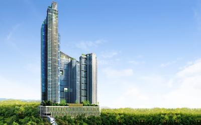 Image of 964 Sq.ft 2 BHK Apartment / Flat for sale in Omkar Alta Monte, Malad East, Mumbai for Rs. 28500000