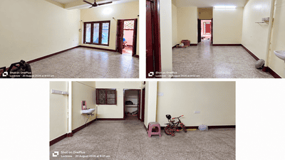 Image of 900 Sq.ft 2 BHK Builder Floor for rent in Rajajipuram, Lucknow for Rs. 10000