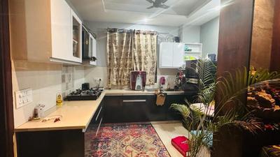 Kitchen Image of 1100 Sq.ft 2 BHK Builder Floor for rent in Sector 69 Gurgaon for Rs. 35000