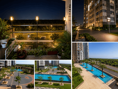Image of 1545 Sq.ft 2.5 BHK Apartment / Flat for sale in  Palm Beach Society, Nerul, Navi Mumbai for Rs. 62500000
