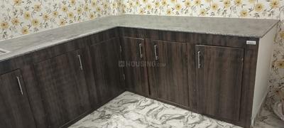 Kitchen Image of 1200 Sq.ft 1 BHK Builder Floor for rent in Alliance Utpal, Mahanagar Colony Bareilly for Rs. 10000