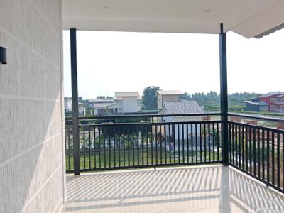Terrace Image of 1550 Sq.ft 4 BHK Villa for sale in Dkrrish Green Beauty Farms, Kidawali Noida for Rs. 9200000