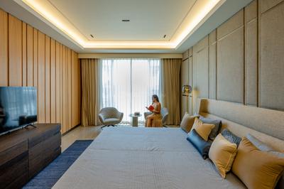 Bedroom Image of 10000 Sq.ft 4 BHK Apartment / Flat for sale in Armaan The Waterfall, Ambli Ahmedabad for Rs. 124400000