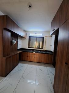 Kitchen Image of 1200 Sq.ft 2 BHK Apartment / Flat for rent in Swagat Clifton, New Althan Surat for Rs. 20000