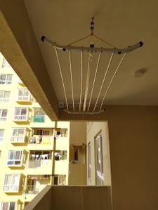 Balcony Image of 1917 Sq.ft 3.5 BHK Apartment / Flat for rent in Bhartiya Nikoo Homes, Kannuru Bengaluru for Rs. 57000