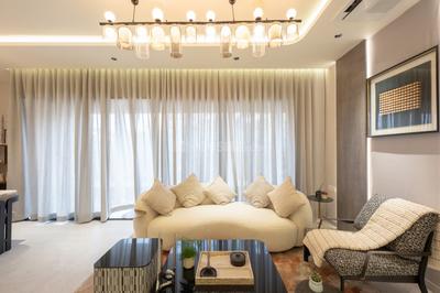 Living Room Image of 1600 Sq.ft 3 BHK Apartment / Flat for sale in Mantra Residencies Mayfair Residences Phase 2, Kondhwa Pune for Rs. 22000000