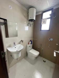Bathroom Image of 950 Sq.ft 1 RK Builder Floor for rent in Sector 30 Gurgaon for Rs. 24000