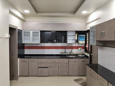 Kitchen Image of 1600 Sq.ft 3 BHK Apartment / Flat for rent in Rajvi Opal, Naranpura Ahmedabad for Rs. 38000