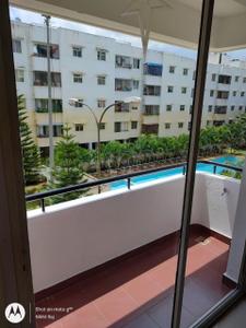 Balcony Image of 860 Sq.ft 3 BHK Apartment / Flat for sale in Confident Atik, Sompura Bengaluru for Rs. 8000000