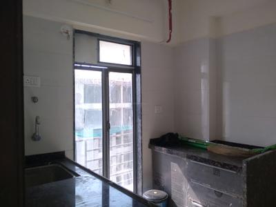Kitchen Image of 628 Sq.ft 2 BHK Apartment / Flat for sale in Rajhans Moonstone, Vasai West Vasai for Rs. 7200000