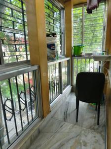 Balcony Image of 800 Sq.ft 2 BHK Apartment / Flat for sale in Purbalok Kolkata for Rs. 3800000