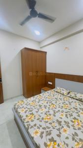 Bedroom Image of 300 Sq.ft 1 RK Builder Floor for rent in Mahalakshmi Nagar Indore for Rs. 11999