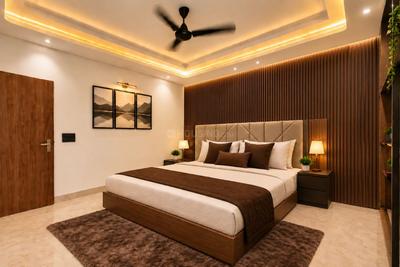 Bedroom Image of 710 Sq.ft 1 BHK Studio for rent in Aez Aloha, Sector 57 Gurgaon for Rs. 45000