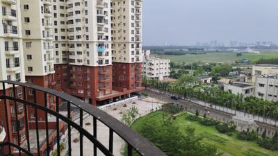 Image of 1675 Sq.ft 3 BHK Apartment / Flat for sale in Bengal Teen Kanya, New Town, Kolkata for Rs. 12800000