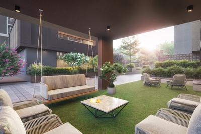 Balcony Image of 1760 Sq.ft 3 BHK Apartment / Flat for sale in Marvella, Shela Ahmedabad for Rs. 7500000