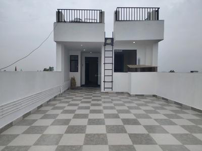 Terrace Image of 460 Sq.ft 1 BHK Apartment / Flat for rent in Khanpur New Delhi for Rs. 12000