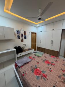 Bedroom Image of 1100 Sq.ft 3 BHK Apartment / Flat for sale in Mahalaxmee Raadhe Shyaam Harmony, Gotri Vadodara for Rs. 6500000