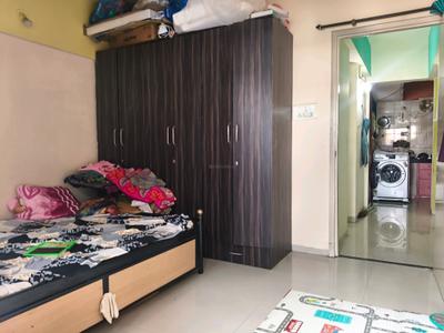 Bedroom Image of 670 Sq.ft 1 BHK Apartment / Flat for sale in Rahatani Pune for Rs. 5500000
