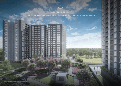 Image of 1103 Sq.ft 2 BHK Apartment / Flat for sale in Godrej Park Retreat Phase 2, Chikkakannalli, Bengaluru for Rs. 13000000