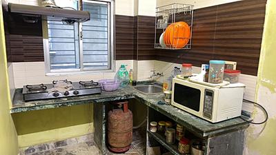Kitchen Image of 791 Sq.ft 2 BHK Apartment / Flat for sale in Tirupati Enclave, Patuli Kolkata for Rs. 4000000