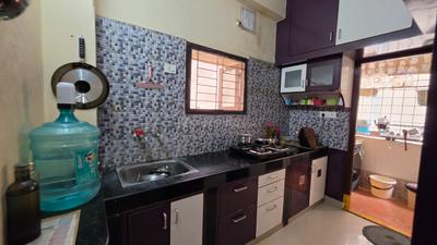 Kitchen Image of 1154 Sq.ft 2 BHK Apartment / Flat for sale in Nizampet Hyderabad for Rs. 5950000