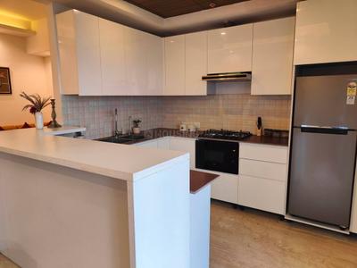 Kitchen Image of 2105 Sq.ft 3 BHK Apartment / Flat for rent in Supertech Supernova, Sector 94 Noida for Rs. 84000