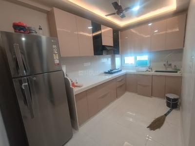 Kitchen Image of 1600 Sq.ft 3 BHK Apartment / Flat for rent in Malviya Nagar Jaipur for Rs. 48000