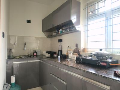 Kitchen Image of 600 Sq.ft 1 BHK Apartment / Flat for rent in Whitefield Bengaluru for Rs. 27200