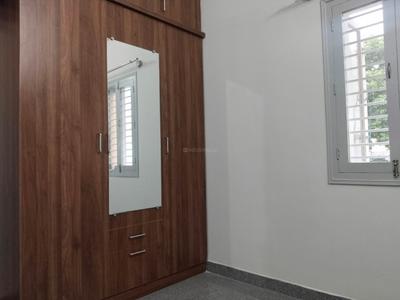Bedroom Image of 900 Sq.ft 2 BHK Builder Floor for rent in Muneshwara Nagar Bengaluru for Rs. 31000