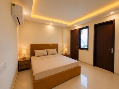 Bedroom Image of 1200 Sq.ft 1 BHK Apartment / Flat for rent in Sector 52 Gurgaon for Rs. 28000