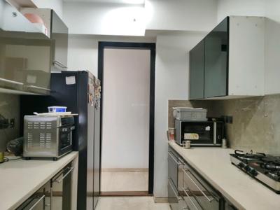 Kitchen Image of 915 Sq.ft 3 BHK Apartment / Flat for rent in Mulund West Mumbai for Rs. 78000