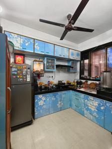 Kitchen Image of 570 Sq.ft 1 BHK Apartment / Flat for sale in Thane West Thane for Rs. 9000000