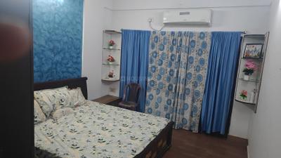Bedroom Image of 1250 Sq.ft 2 BHK Apartment / Flat for rent in Garden Towers, Banjara Hills Hyderabad for Rs. 40000