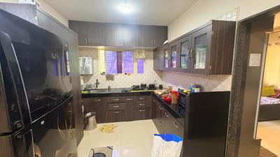 Kitchen Image of 960 Sq.ft 2 BHK Apartment / Flat for sale in Vitthal Sangam, Dhayari Pune for Rs. 7500000