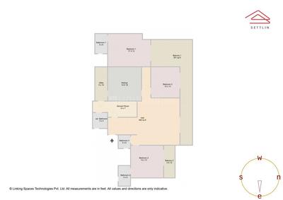 Image of 2778 Sq.ft 3 BHK Apartment / Flat for sale in Prestige Park Grove by Prestige Projects Pvt Ltd, Kannamangala - Whitefield Hoskote Road, Bengaluru for Rs. 45300000