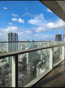 Balcony Image of 2200 Sq.ft 3 BHK Apartment / Flat for sale in Omkar 1973 Worli , Worli Mumbai for Rs. 135000000