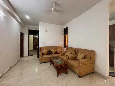 Hall Image of 700 Sq.ft 2 BHK Independent House for rent in Hilltop Apartments, Maidan Garhi New Delhi for Rs. 24444