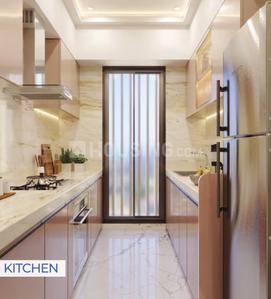 Kitchen Image of 890 Sq.ft 2 BHK Apartment / Flat for sale in Casa Terraza, Vasai West Vasai for Rs. 7000000