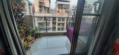 Balcony Image of 1500 Sq.ft 3 BHK Apartment / Flat for sale in Chhadva Galaxy, Kamothe Navi Mumbai for Rs. 15500000