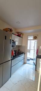 Kitchen Image of 1850 Sq.ft 3 BHK Apartment / Flat for rent in Felicity Irene Usha Tower, Nirman Nagar Jaipur for Rs. 90000