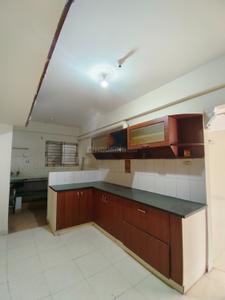 Kitchen Image of 1525 Sq.ft 3 BHK Apartment / Flat for rent in Shravanthi Graces, Hulimavu Bengaluru for Rs. 35000
