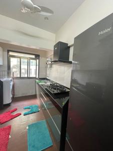 Kitchen Image of 650 Sq.ft 1 BHK Apartment / Flat for rent in Kanakia Sevens, Andheri East Mumbai for Rs. 73000