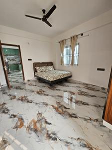 Bedroom Image of 1350 Sq.ft 2 BHK Builder Floor for rent in Hoodi Bengaluru for Rs. 52000
