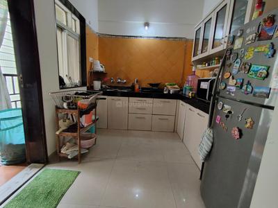 Kitchen Image of 1100 Sq.ft 2 BHK Apartment / Flat for rent in Nyati Ambience, Mohammed Wadi Pune for Rs. 24000