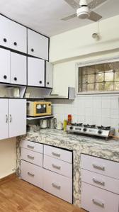 Kitchen Image of 1000 Sq.ft 2 BHK Apartment / Flat for rent in Khar West Mumbai for Rs. 135000